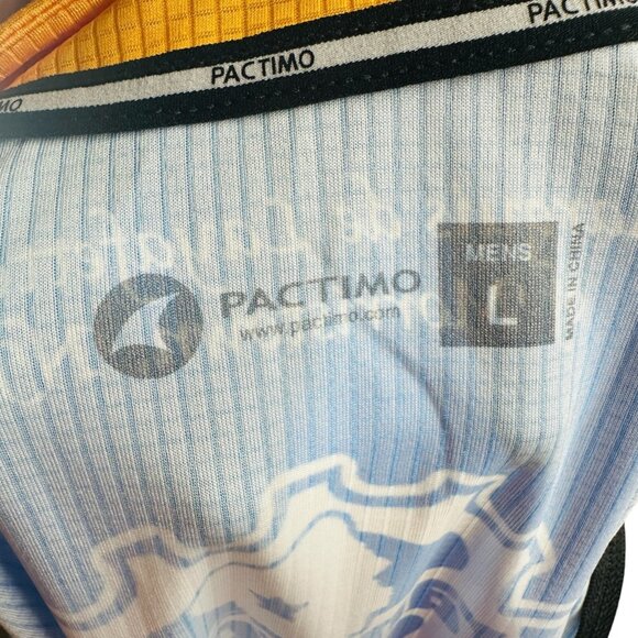 Pactimo Trek Mens Cycling Jersey Gran Fondo NJ Cycle Size L - Picture 6 of 10